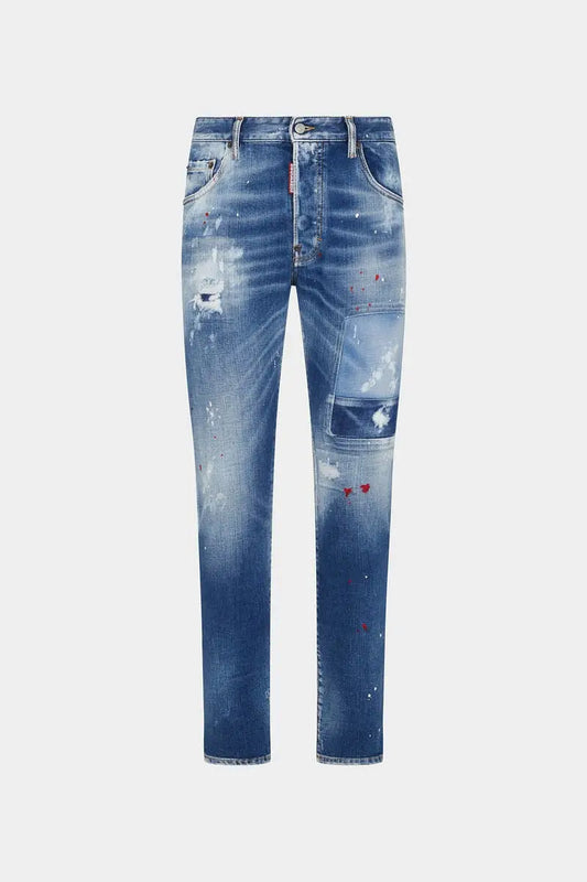 Medium worn wash Skater Jeans