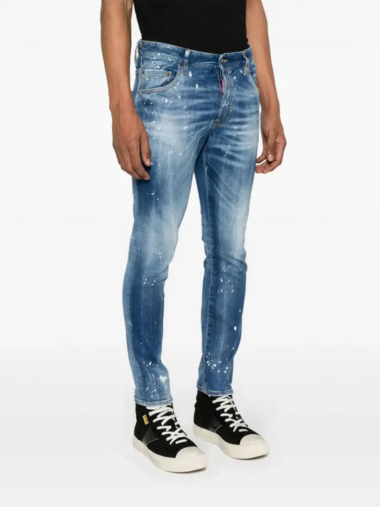 Spotted Wash Jeans