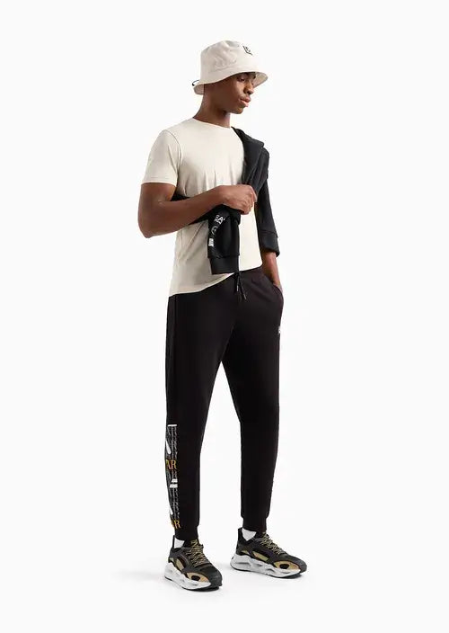 Pantaloni jogger Graphic Series black