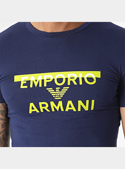 T-shirt Emporio Armani blue