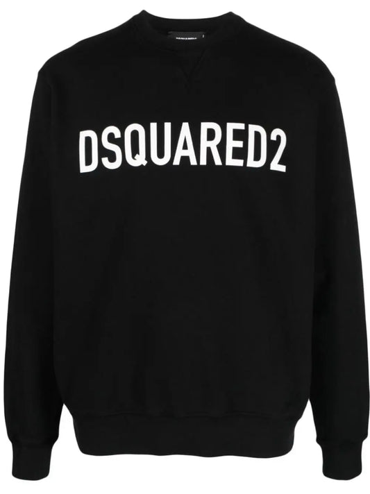 dsquared2-icon-felpa-S74GU0663-900-nera-regular-fit