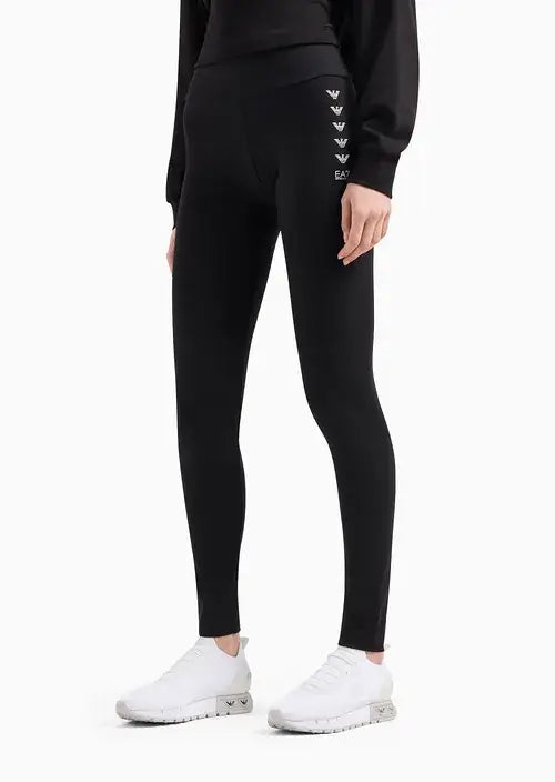 Leggings Logo Series con logo Eagle black